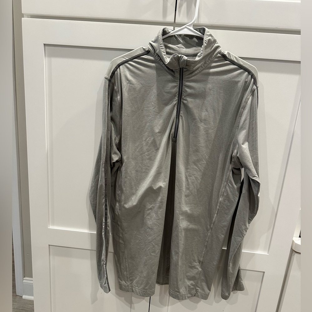 Antigua Men's Gray Lightweight Shirt Jacket